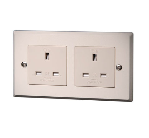 Furutech FP-1363-D (G) Gold Double UK Socket