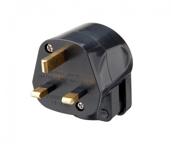 Furutech FI-1363 / FI-UK L-shape (G) Gold Mains Plug | Clearer Audio
